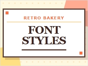 Retro Bakery Font Styles for Vintage Bakers